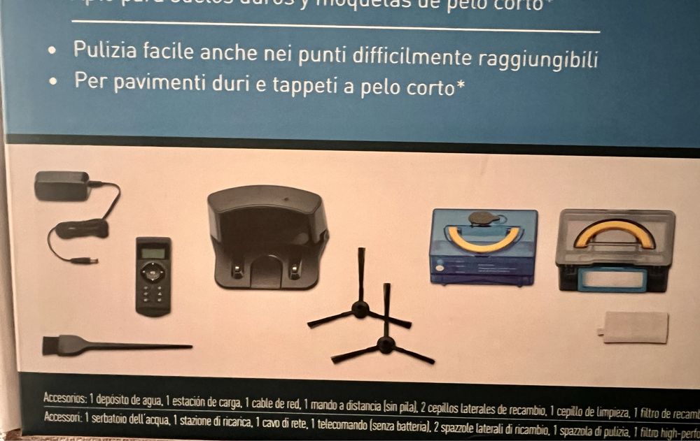 Acesssorios para robot limpeza lidl