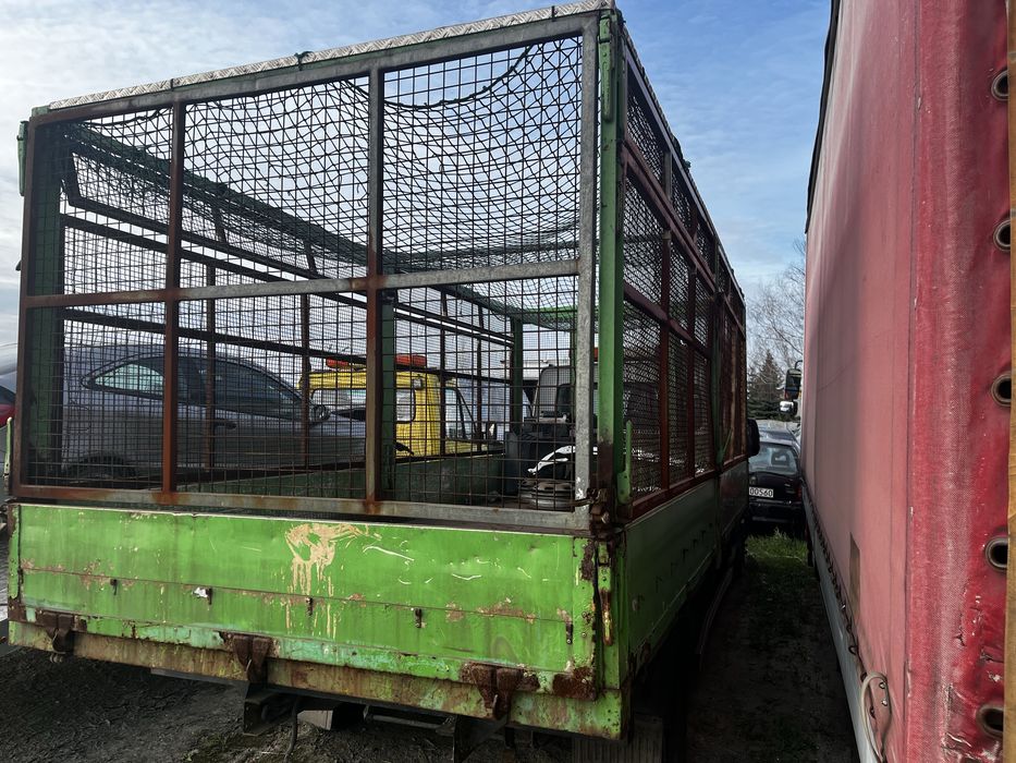 Zabudowa wywrotka mocny kiper 3 stronny 12v zielen miejska