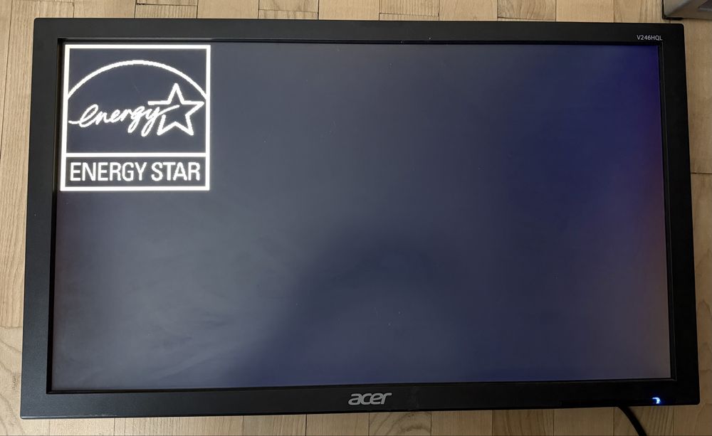 Монітор Acer V246HQL 24 — Full HD в робочому стані, без битих пікселів.