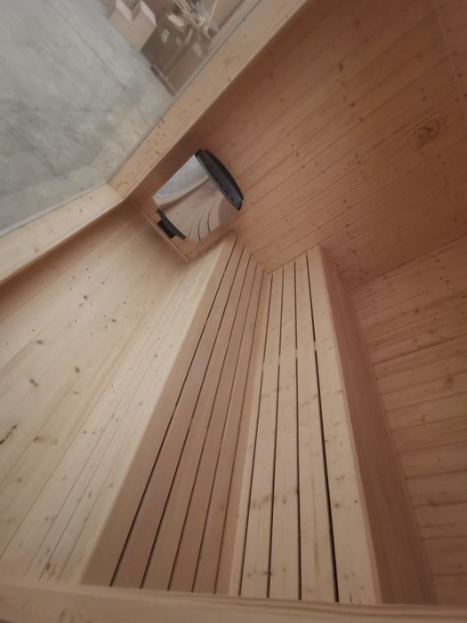 Sauna ogrodowa Premium 4,5x2 m Szatnia  Prysznic Piec  Komplet!