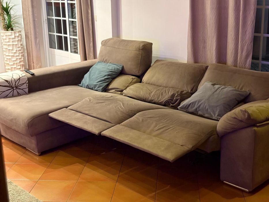 Sofá elétrico com chess long