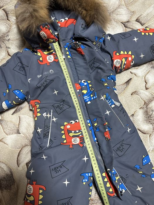 Комбінезон зимовий на хлопчика 3-4 роки