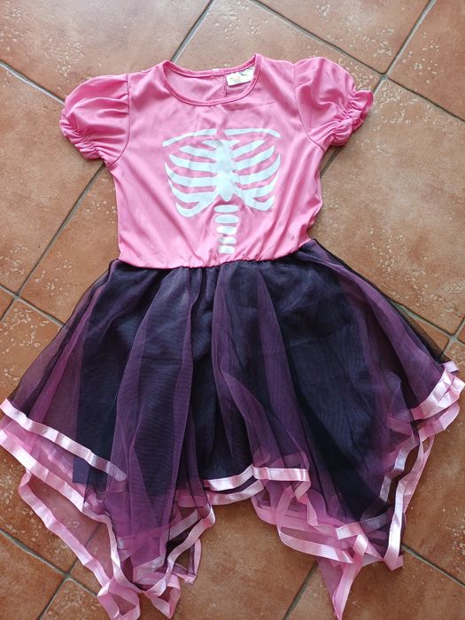 Sukienka przebranie karnawał Halloween stan idealny rozmiar 140