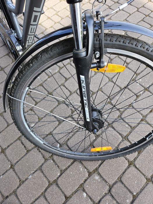 Rower trekkingowy Tabou Kinetic 2.0 PLUS dla kobiet, rama 17 ", szary