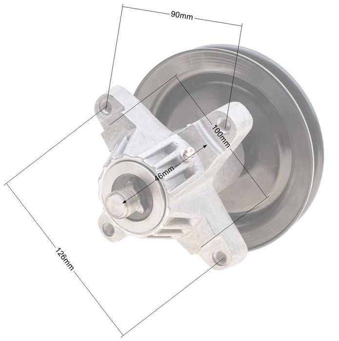 Adapter kosiarki MTD Cub Cadet z kołem pasowym
