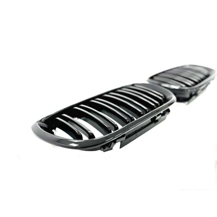 Kratki nerek (grille) do BMW 3-Series E46 (Czarny Połysk/Podwójne)