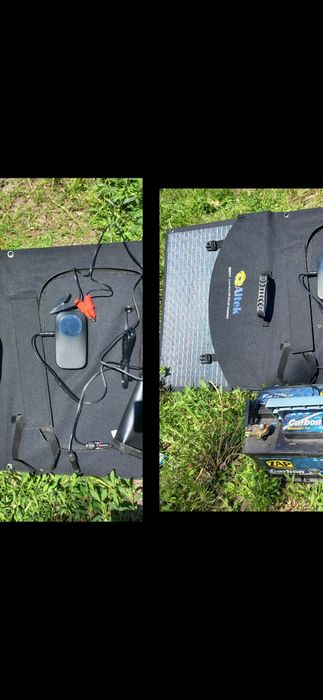 Солненая портативная панель зарядка Altek Alt-120 зарядка