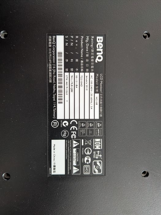 Monitor Benq T2210HD