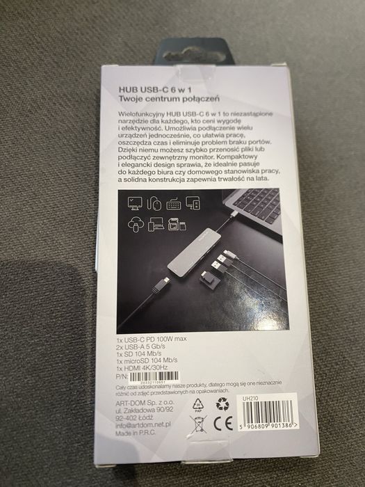 Hub XQUANTUM UH210 nowe nieotwierane