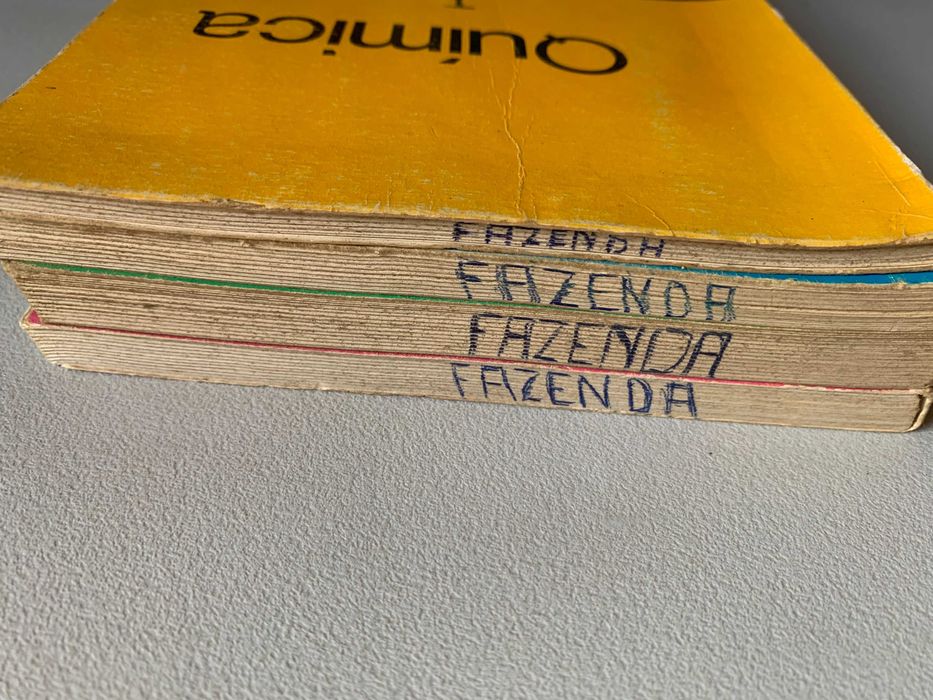 Química - 4 volumes [títulos na descrição]