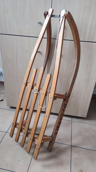 Sanki drewniane mocne