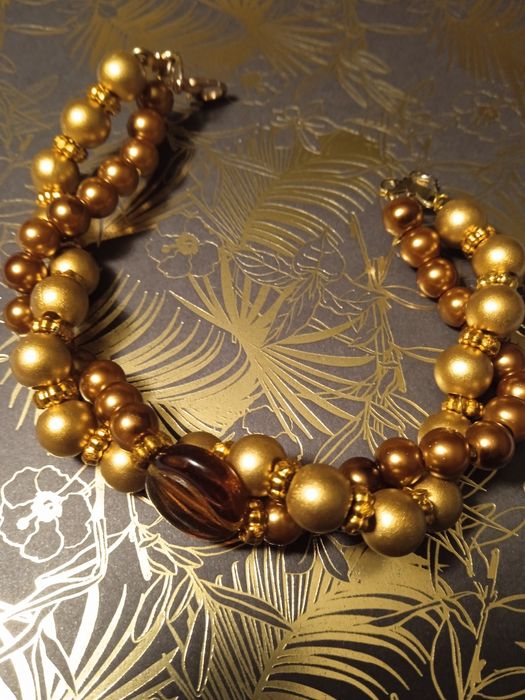 Bransoletka cynamonowa elegancja