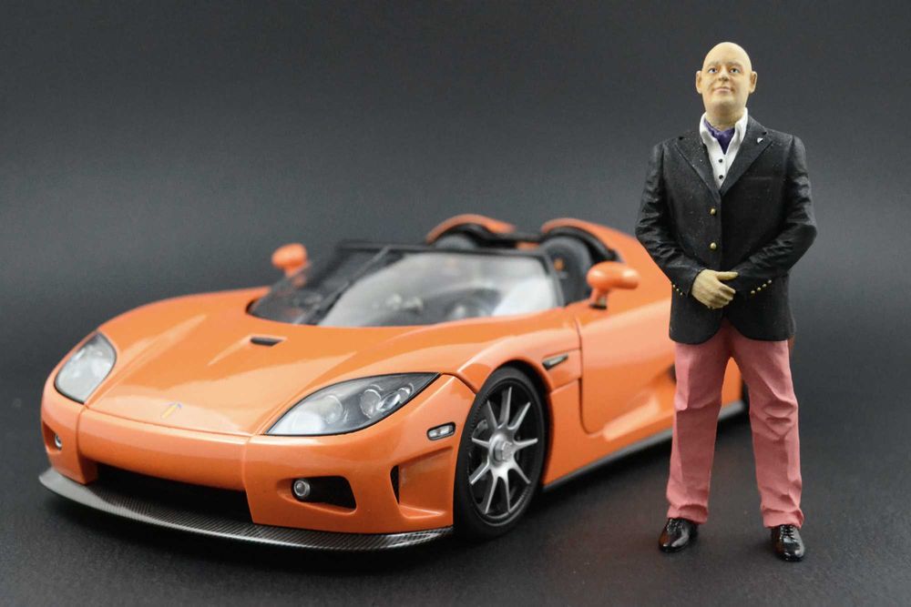 Christian von Koenigsegg Figurka 1:18 FrotniArt CCX Regera ONE:1 Agera