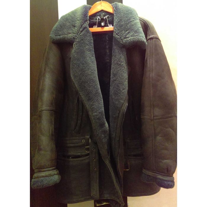 Дубленка мужская (натуральная кожа+овчина) Размер (56 / XL)