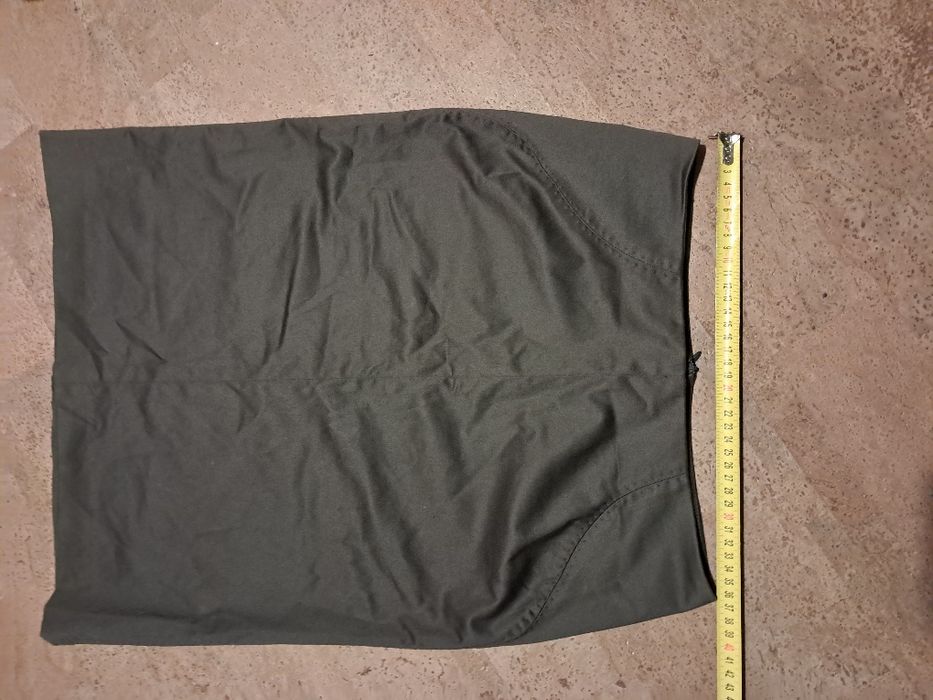 Spódnica ołówkowa grafit 38