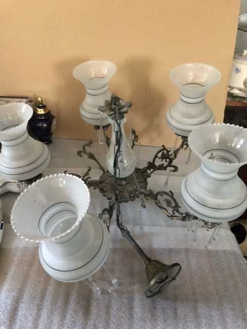 candeeiro de teto antigo