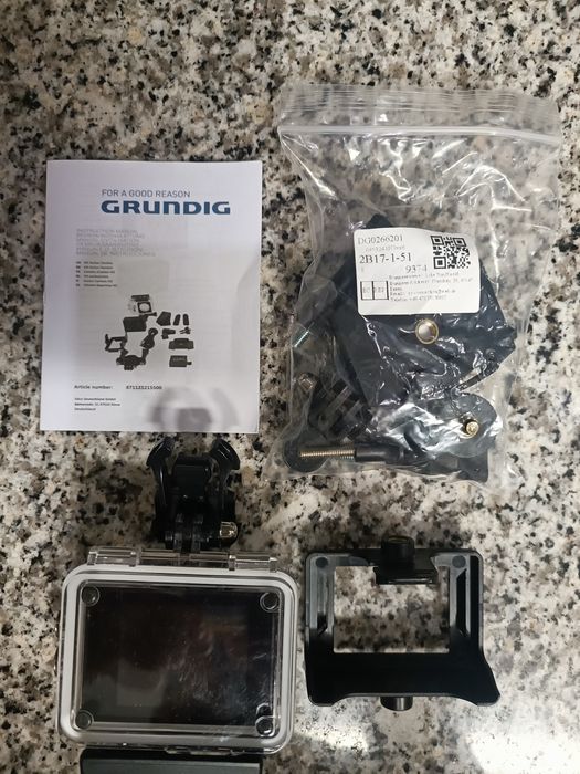 Câmara go pro grudig nova à prova de água