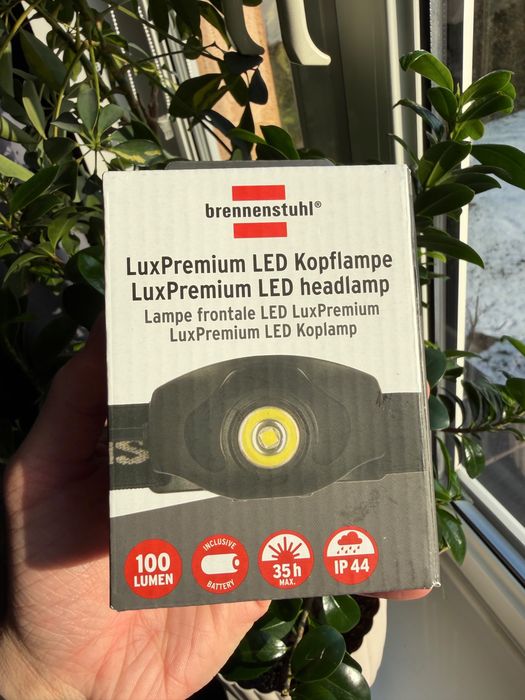 BRENNENSTUHL  LED czołówka akumulatorem 30H 100M IP44 USB