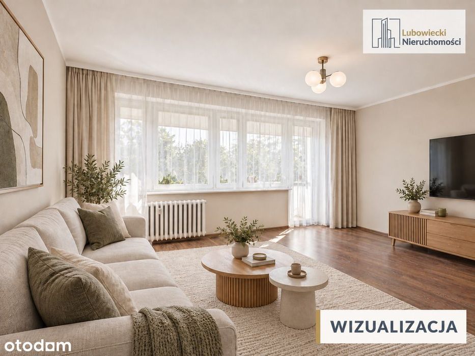 Mieszkanie 3 pokojowe z balkonem ul. Chopina