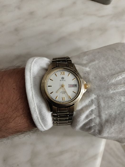 Часы Royal London automatic, годинник мезанічний Англія