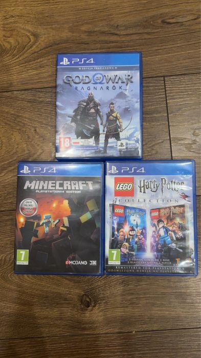 PlayStation 4 Pro + 1 pad + gry