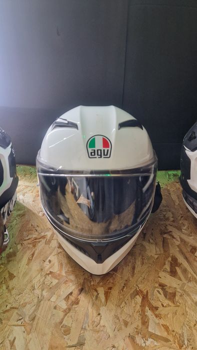 Kask agv K3 Biały