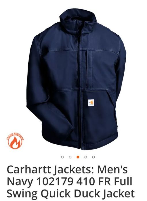Вогнестійка водовідштовхувальна  куртка carhartt