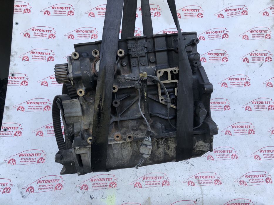 Блок двигуна 1.9 TDI в зборі 038103021AS VW Transporter/GOLF 4/Sharan