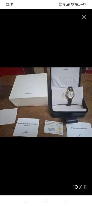 Zegarek Omega De Ville złota 18K edycja limitowana do 999 szt.