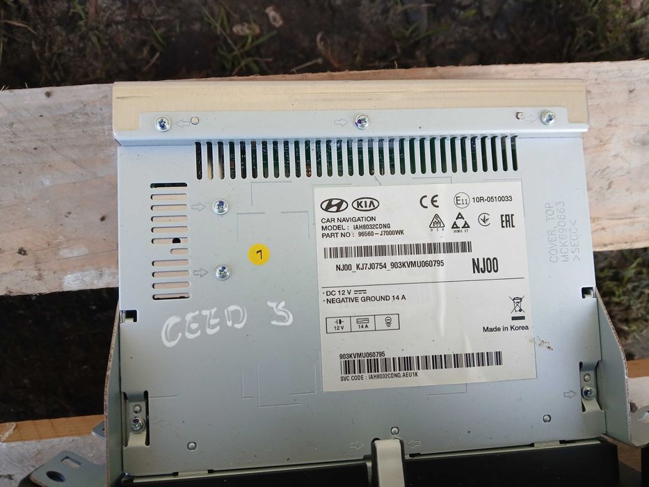 Radio navi nawigacja Kia Ceed III 18-21r 96560-J7000WK