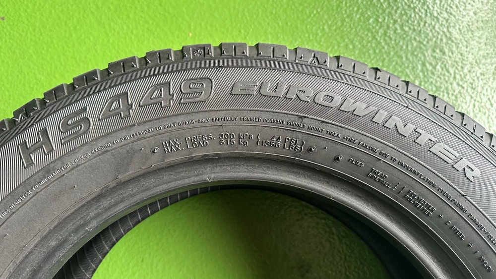 Para 195 65 R15 91T Falken Eurowinter HS449 bieżnik 2x4,3mm