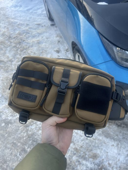 Сумка на пояс Ozuko 9449 BROWN