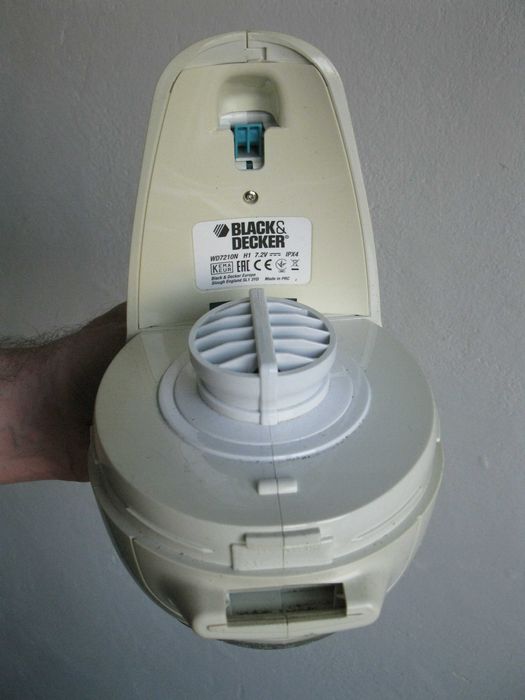 Пылесос аккумуляторный WD7210N, BLACK+DECKER
