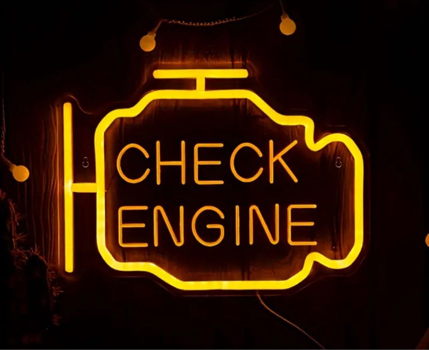 Lampka neonowa CHECK ENGINE