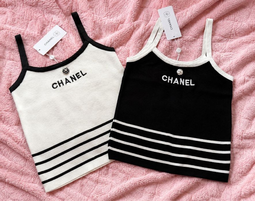 Футболка шанель,Chanel,miu,Polo