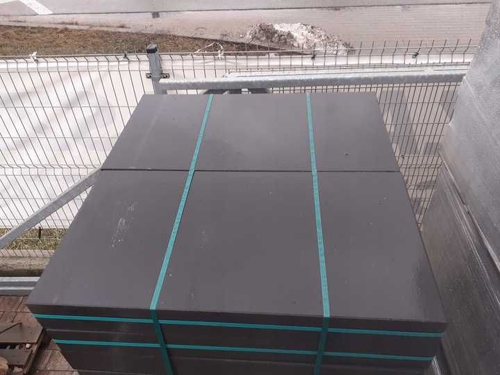 Mur Oporowy 85x45 cm płyta oporowa na donice palisady biała grafit
