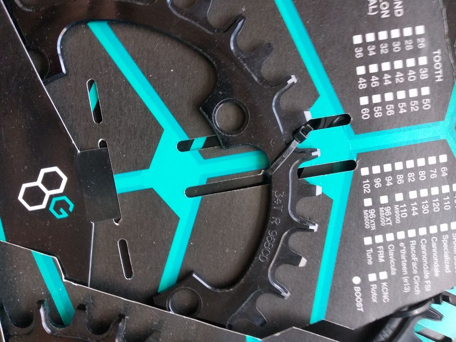 Звезда Garbaruk 96 BCD велосипед Shimano 7000 8000 зірка лапка ролики