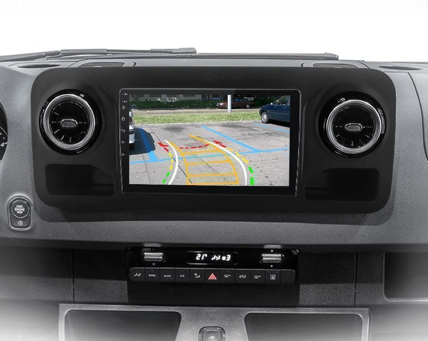 Mercedes Sprinter 2018–2022 – Radio Android 15 10.1" CarPlay Android Auto GPS Nawigacja Stacja Multimedialna WiFi Bluetooth PL 1GB/32GB