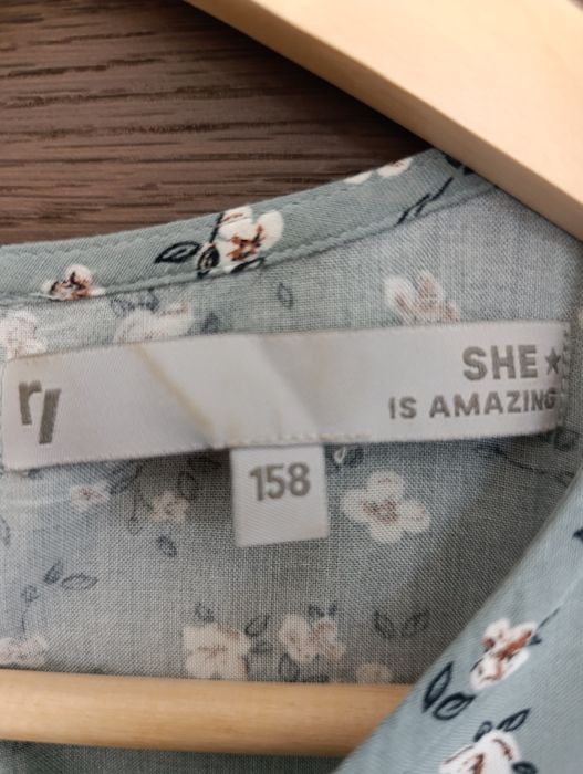 Sukienka letnia reporter young rozmiar 146-152 dla dziewczynki