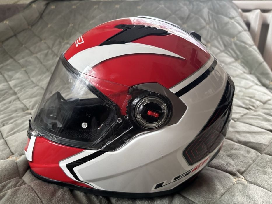 Шолом LS2 FF322 CORSA White-Red (L)