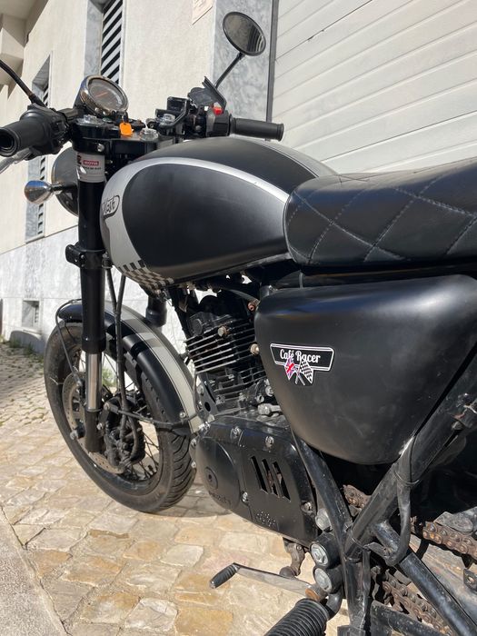 mash cafe black 125 cc