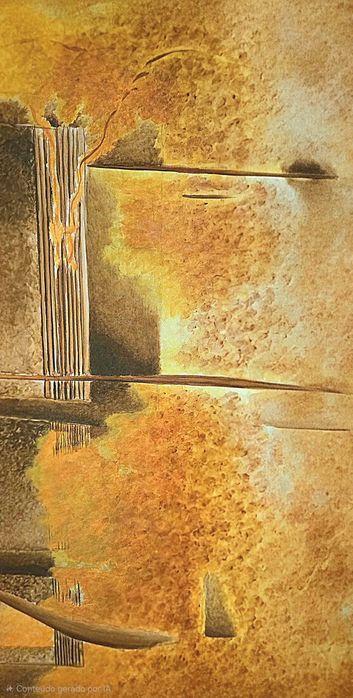 Quadro original, estudo de aluno da Escola Superior Soares dos Reis