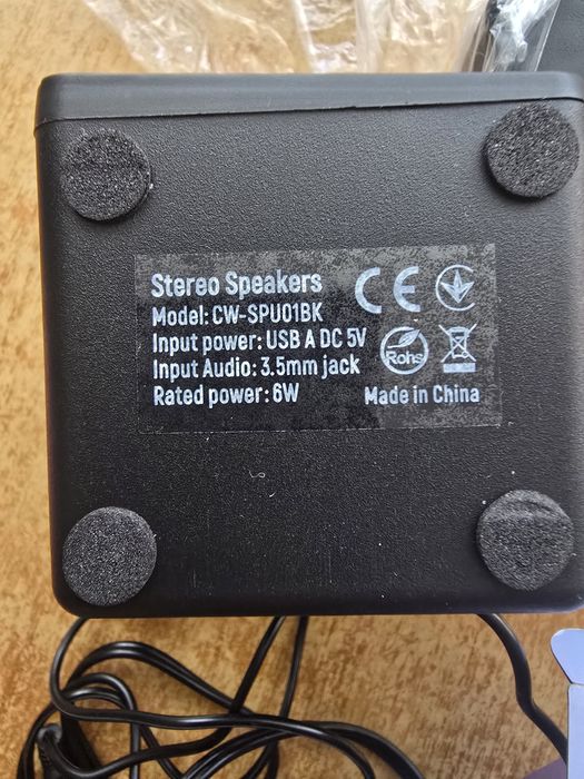 Колонки портативні з LED-підсвіткою ColorWay SPU01BK