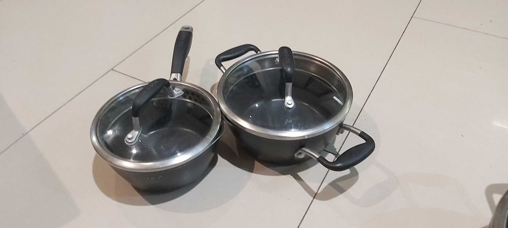 Zestaw garnków Go cook. Do wszystkich rodzajów kuchni.