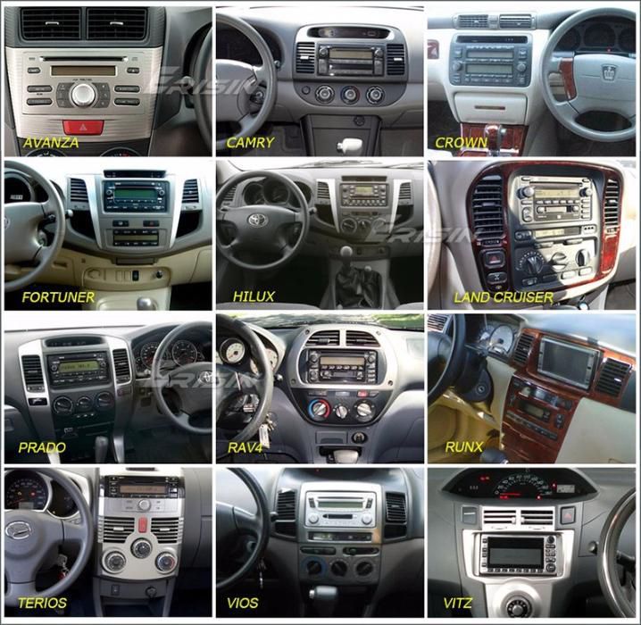 Auto radio Universal Toyota Android 14 64GB radio/dvd/cd/usb/sd/gp