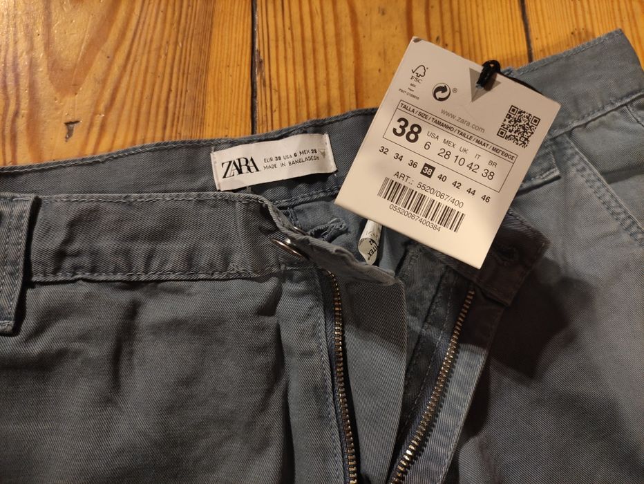 Nowe spodnie Zara 38