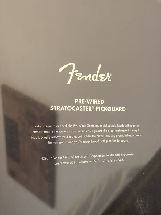 Fender Pre-Wired Strat ’59 + Pure Tone Jack Nickel | Novos e Selados