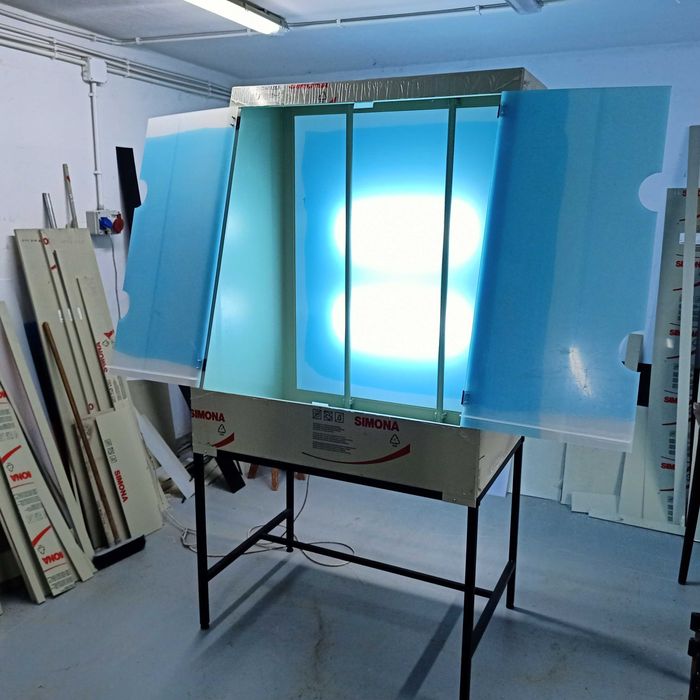 Myjka do sitodruku. Płuczka sitodrukarska