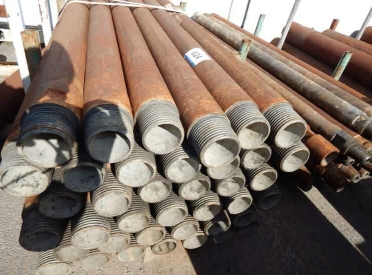 Żerdzie wiertnicze przewód 101mm duży przelot długość 2 metry 150mb