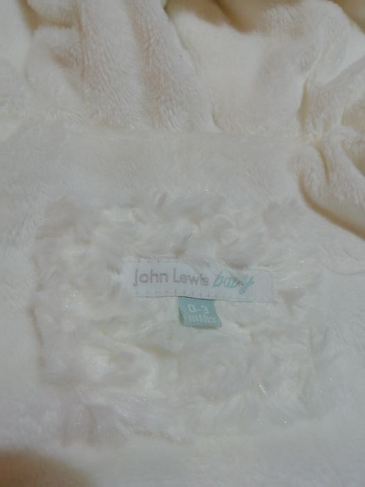 Kombinezon lekko ocieplany wiosenny J.Lewis (UK) 50-56cm 0-3mies.